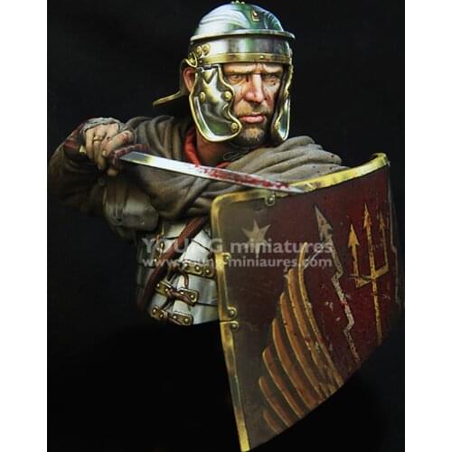 1/10 scale ROMAN LEGIONARY 1st Century, Resin kit bust GK, Historical themes, Unassembled and unpainted kit