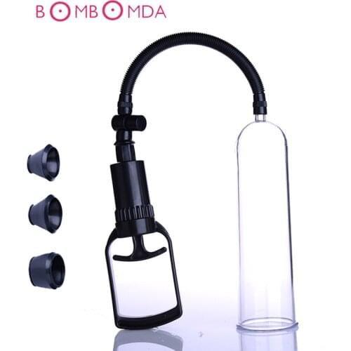 Sex Shop Men Penis Pump Penis Enlargement Vacuum Pump Penis Extender Sex Toys Penis Expand Enlarger Adult Sex Machine For Men