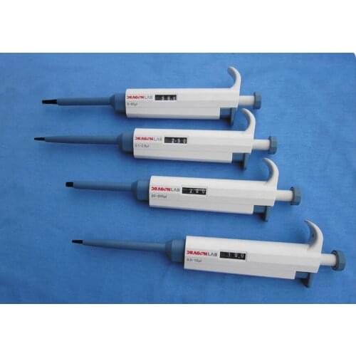 200-1000ul Single Channel Manual Adjustable TopPette Pipette Pipettor different capacity Pipette with free tips