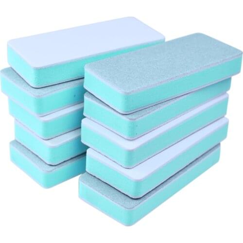 10pc Nail File Polishing For Nails Double Side Buffer Blcok Buff Shine Nail Polish For Nail Art Tools Polisher Manicure kits