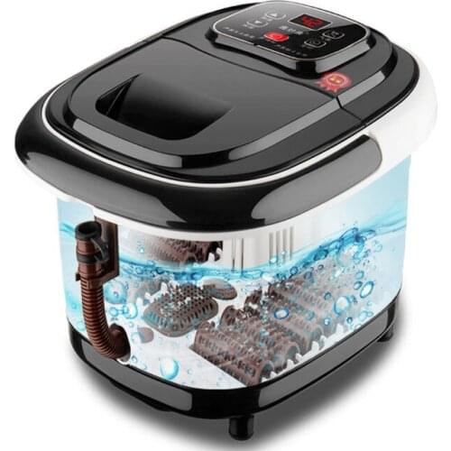 Full automatic intelligent pedicure barrel red light antibacterial foot care basin household health bubble massage bucket