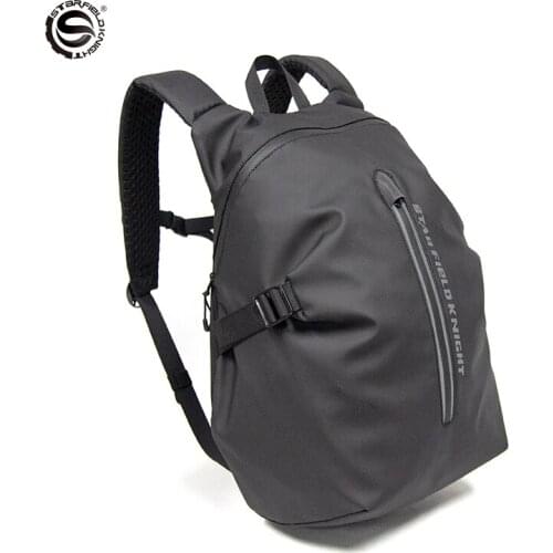 Motorcycle Riding Backpack Off-Road Dirt Bike Helmet Bag Waterproof Breathable Rider Bag