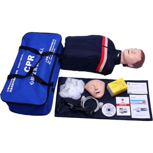 Cardiopulmonary resuscitation simulator pre-hospital first aid mannequin artificial respiration medical cpr model