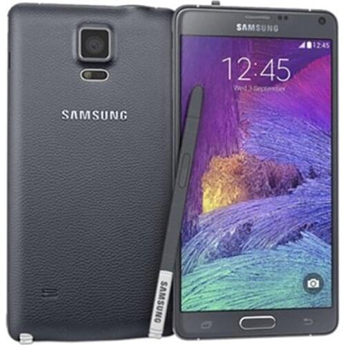 Samsung Galaxy Note 4 N9100 5.7“ Cell Phone Refurbished-99% New 3GB 16GB GSM Mobile Phone 16 MP Dual SIM Smartphone