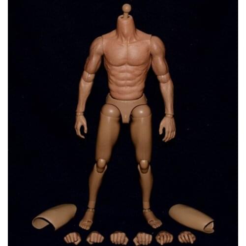 Spot 1/6 male soldier with narrow shoulders and strong muscles 12-inch action figure body model