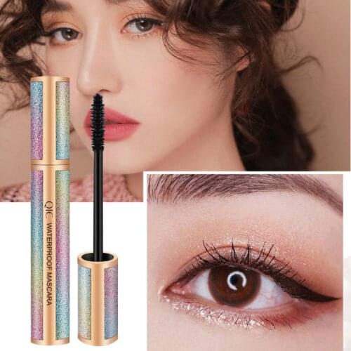 4D Slim Mascara Star Sky Mascara Waterproof Not Smudge Eyelash Mascara Thick Fiber Mascara Curling Lash Mascara Eye Cosmetics