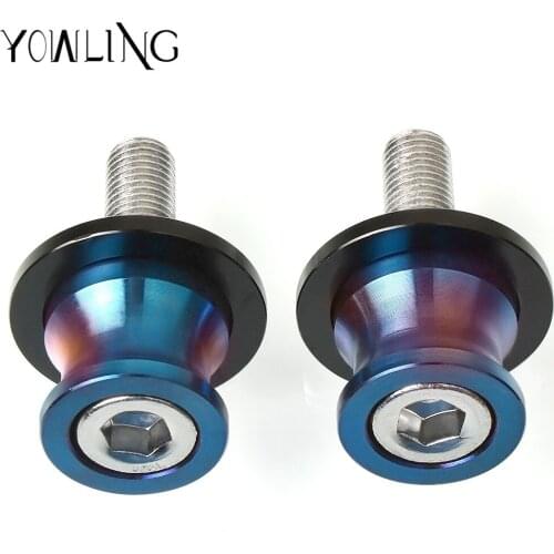 Motorcycle Stand Screw Swingarm Spools Slider For YAMAHA FZ6 FAZER FZ6R FZ8 MT07/FZ-07 XJ6 N / XJ6 DIVERSION 390 250