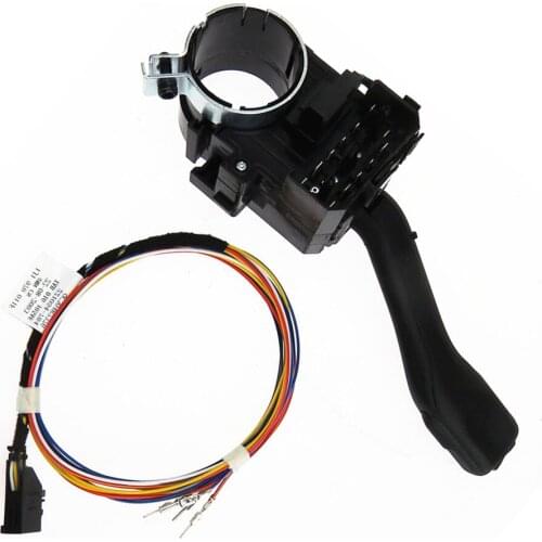COSTLYSEED Cruise Steering Signal Control Stalk Plug Harness 18G 953 513A 1J1970011F for Golf MK4 Bora Passat B5 Seat Alhambra