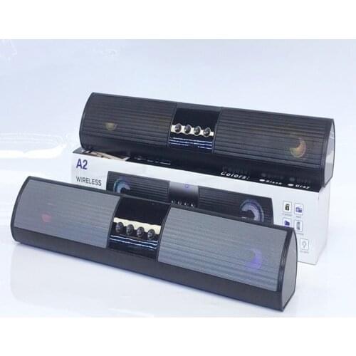 Sound Bar, Wireless Bluetooth-compatible 5.0 Speaker for TV, Support TF, FM Radio, U Disk, Sound/Audio System for Home Theater