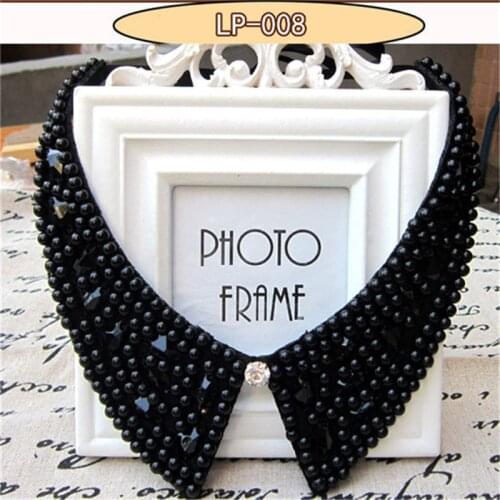 2017 newest pearl fake collar Necklace Classic White Crystal Pendant Necklaces & Pendants Fashion Wedding Jewelry girl Gift