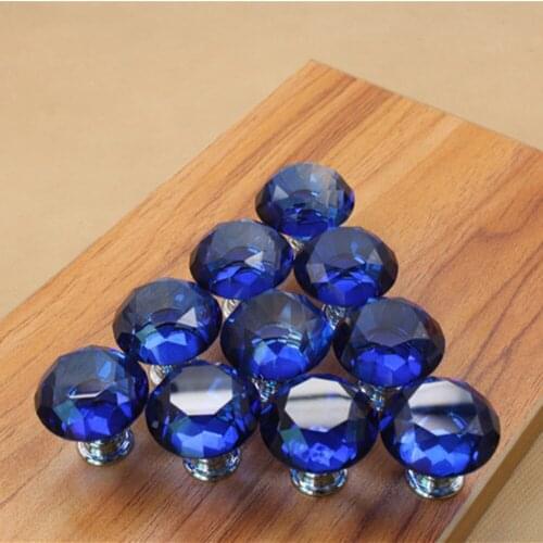 25mm Diamond Crystal Cupboard Cabinet Dresser Drawer Wardrobe Door Knob Pull Handle home decor Worldwide Store