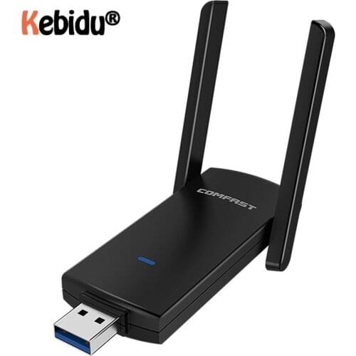 5GHZ 2.4Ghz 1300Mbps USB3.0 Wifi adapter dual band for PC Ethernet WiFi Dongle external antenna Wi Fi Receiver Network Card