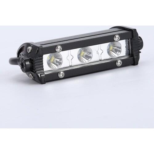 9W 3LED 6000K Spot Beam Work Light Bar Lamp LED Car Work Light Bar Spotlight Flood Lamp For Offroad ATV SUV 4WD Car Styling