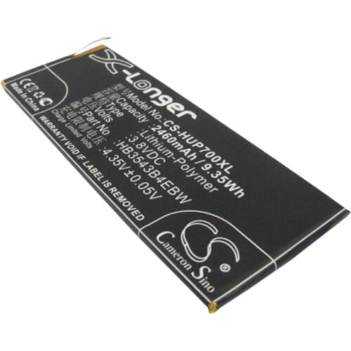 Cameron Sino 2460mAh battery for HUAWEI Ascend P7 -L00 -L05 7-L07 -L09 -L10 -L11 P7 Sophia HB3543B4EBW