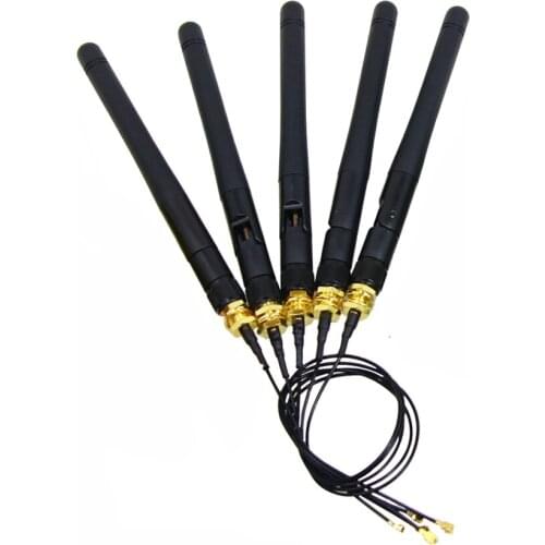 2.4GHz 2.5dBi WiFi 2.4g Antenna Aerial RP-SMA Female Wireless Router and 17cm Pigtail Cable For Wireless Controller Router