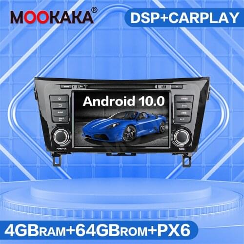 4G SIM LTE Android 10.0 64GB Car Multimedia DVD Player For Nissan X-Trail XTrail T32 Qashqai J11 Autoradio GPS Navigation Audio