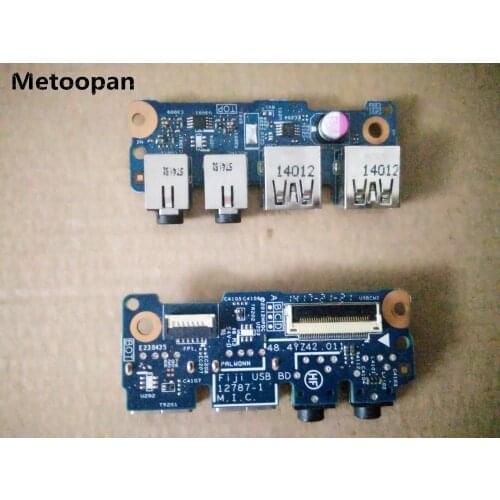 For HP Probook 440 G1 445 G1 450 G1 455 G1 Original Laptop USB Interface Board Audio Board USB Board 48.4YZ42.011