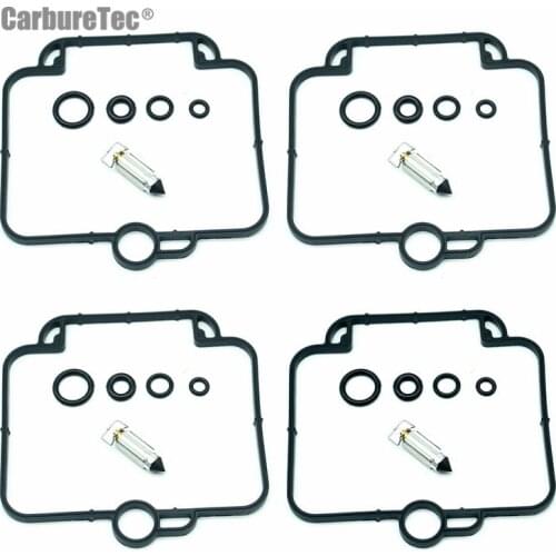 For Suzuki Katana GSX600F 90-97 GSX750F 89-97 GSX 600 750 F Carburetor Rebuild Repair Kit Chamber Gasket Seal Float Valve 4 Sets