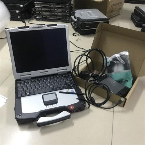 DOIP MB Star C6 CAN BUS/ Doip MB X VCI C6 Diagnosis with Wifi SSD V2021 MB Star C4 SD Conenct C5 in CF30 Laptop 4G Used