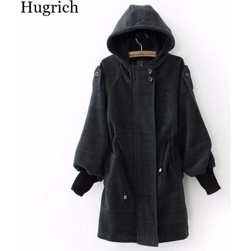 Женские пальто с капюшоном Hugrich China At AliExpress