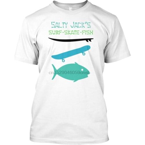 Men T Shirt SURF SKATE FISH Women tshirt