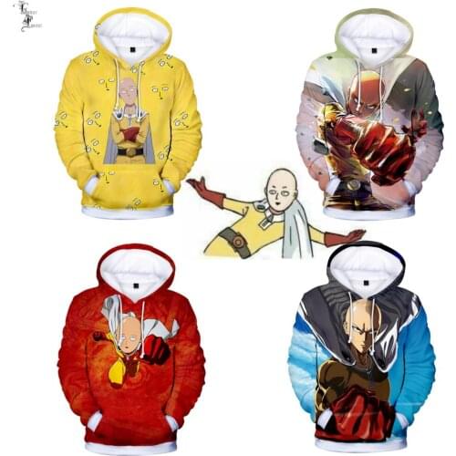 ONE PUNCH MAN 3D Printing Men/Women Autumn Fashion Japanese Anime Hoodies Sweatshirt Long Sleeves Pollover Plus Size
