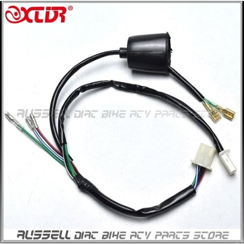 Wire Wiring Harness Loom Line For 50cc 70cc 90cc 110cc PIT PRO Trail Dirt Bike