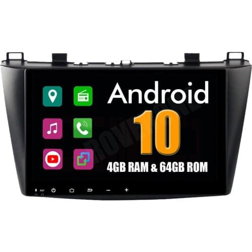 RoverOne Android 10 Multimedia Player For Mazda 3 Mazda3 2010 - 2012 4G+64G Car Tuning Media Styling Accessories Spare Parts