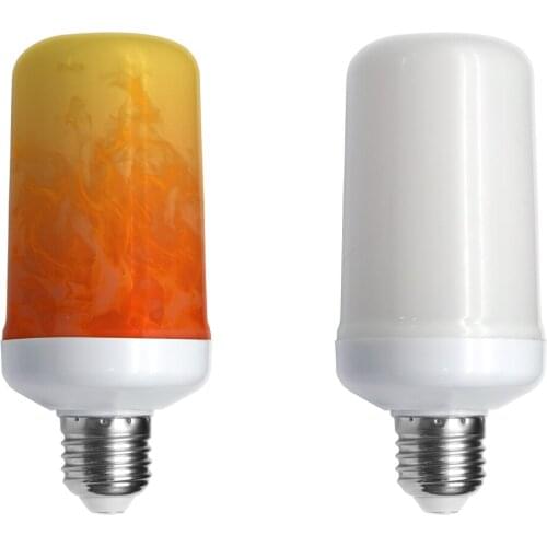 LED Dynamic flame effect light bulb Multiple mode Creative corn lamp Decorative lights For bar hotel restaurant party E27