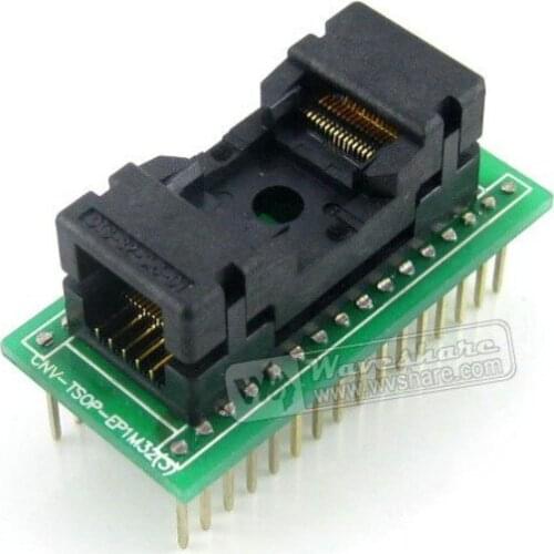 TSOP32 TO DIP32 (A) TSSOP32 Enplas IC Test Socket Programming Adapter 0.5mm Pitch