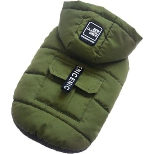 Waterproof Dog Coat Jacket Winter Pet Clothes Dog Clothing Yorkie Pomeranian Poodle Bichon Schnauzer Puppy Costume Outfit Hoodie