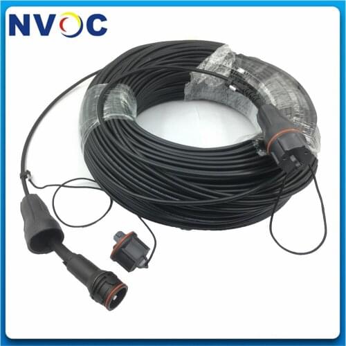 Waterproof FullAXS to Fullaxs Duplex LC Outdoor 5M 10M 15M 20M 25M 30M 35M 40M 45M Fiber Optic Patch Cord Jumper Cable Connector