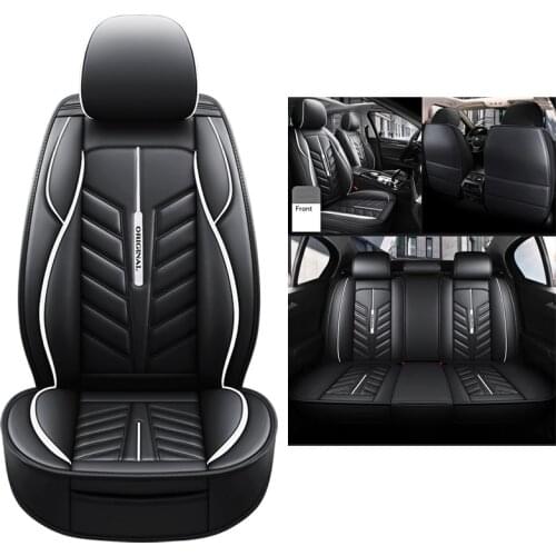 High quality leather car seat cover For ford focus 2 mk1 mondeo mk4 f150 s max explorer 5 kuga ranger edge accessories