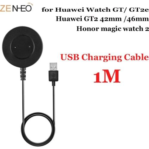 1M USB Chargers for Huawei Watch GT/ GT2e/GT2 42mm 46mm/Honor Magic /Honor Watch Dream Accessories Official charging cable