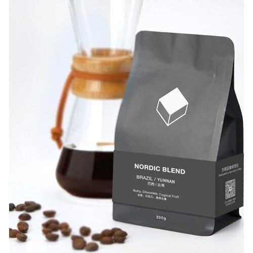 Greybox Gray Box Nordic Matching Fresh Light Roasted Freshly Ground Boutique Coffee Beans Hand-Washed Black Coffee Coffee 200G