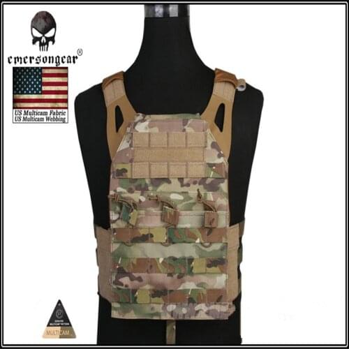 2018 Military Army Tactical Airsoft Paintball Shooting SWAT Protective Combat Jump Plate Carrier Multicam MC Vest Back Support
