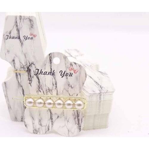 2019 New Design Multiple styles Marbling Necklace&Earring&HairClip Display&Packagingcards Jewelry Display Cards 100pcs/lot