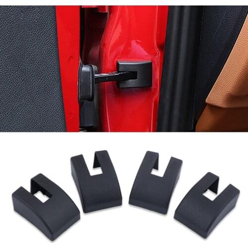 4Pcs/Set Car Waterproof Rust-proof Door Limiting Stopper Cover Sticker For BMW F30 F35 F80 E46 E91 E92 E93 Car Accessories