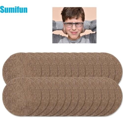 6pcs Tinnitus Treatment Patch Relieve Ear Pain Headache Ear Care Plant Plaster Improve Listening Natural Herbal Medical Patch