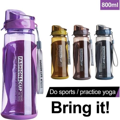 700ml Outdoor Sports Travel Camping Leakproof Water Bottle Kettle Drinkware