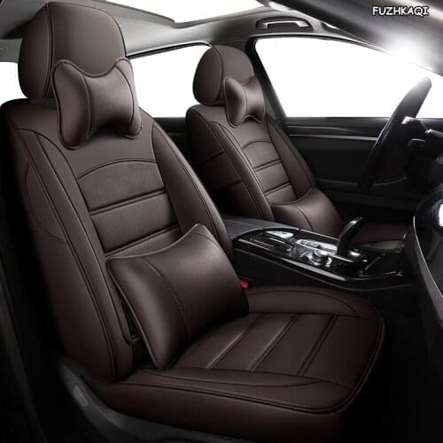 FUZHKAQI Custom Leather car seat covers For LEXUS RX270 RX350 RX450h RX300 RX330 RX400h RX200 NX200 NX300 NX300h car seats
