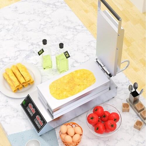 Hot Sale Egg Rolled Waffle Pizzelle Cone Making Machinery Semi Automatic Sugar Cone Baker Machine Price