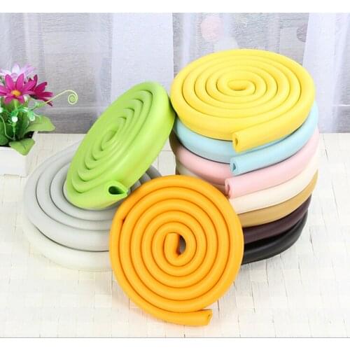 Jetting 2m ''U' Style Baby bumper strip Baby Safety Corner protector Glass Table Edge Corner Guards Cushion Strip