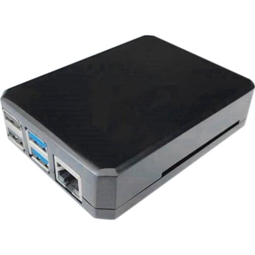 For Raspberry Pi 4B Shell 4Th Generation B-Type Shell,for Raspberry Pi 4B Mini Aluminum Alloy Shell Passive Cooling