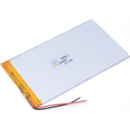 Li - ion Polymer battery 4500mah 3.7V 3784145 smart home MP3 speakers Li-ion battery for dvr GPS mp3 mp4 cell phone speaker