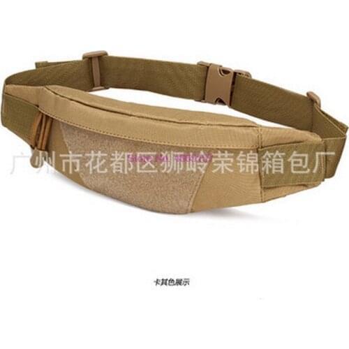 By dhl 50pcs Mini Tactical Sling Pack Bag Multi Functional 800D Nylon Fanny Pack Tactical Military Adjustable Waist Pack