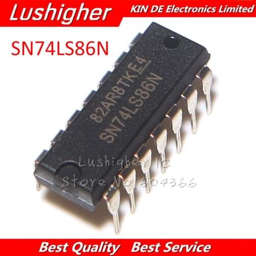 10PCS HD74LS86P DIP SN74LS86N 74LS86 DIP14 New Original