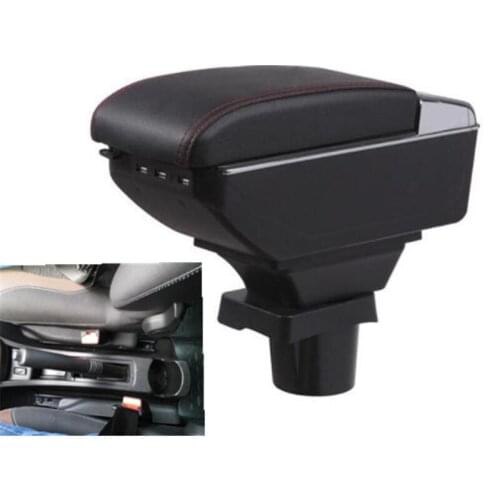 For Lada Xray armrest box central Store content Storage box Lada armrest box with cup holder ashtray USB interface
