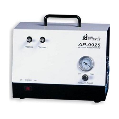 Handheld lab Oil Free Diaphragm Vacuum Pump AP-9925 25L/m Pressure adjust 220V te