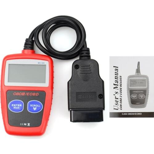 MS309 OBD2 Scanner Code Reader Car MS 309 Auto Diagnostic Tool OBD2 Car Diagnostic Engine Code Reader Better Than ELM327